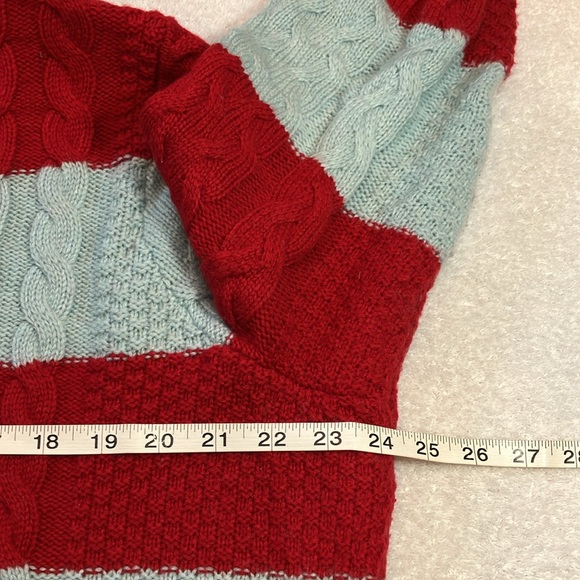 Halogen x Atlantic Pacific striped turtleneck sweater - Picture 8 of 9